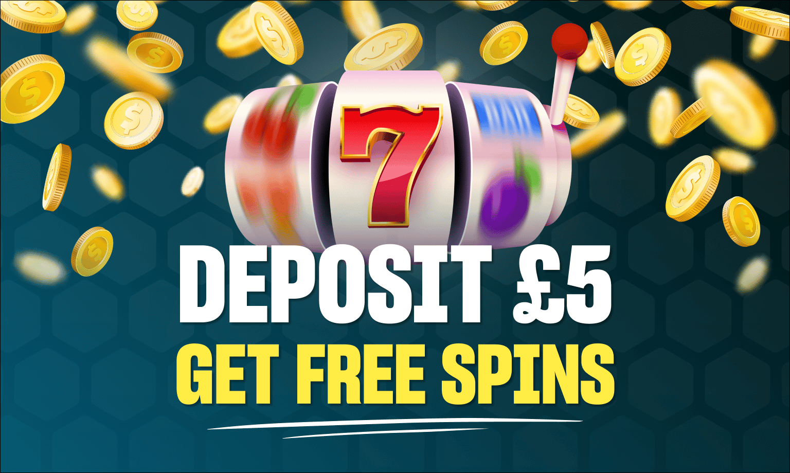 £5 deposit get free spins