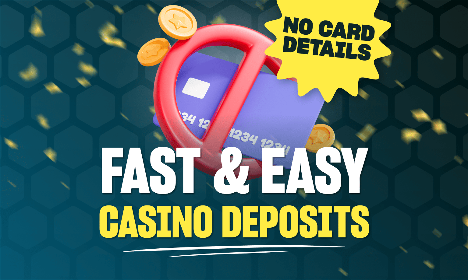 Fast deposits with no card